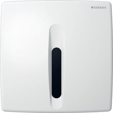 Geberit - Control electrónico de descarga de urinarios, alimentación de red, blanco alpino 115.817.11.5 (1/3)