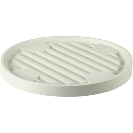 Chariot à roulettes beige pour pots de fleurs, diamètre intérieur 19.3 cm, pour intérieur et extérieur, 1 pièce (1/5)