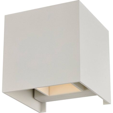 Arcchio Lámpara de pared 'Zuzana' en Blanco Aluminio