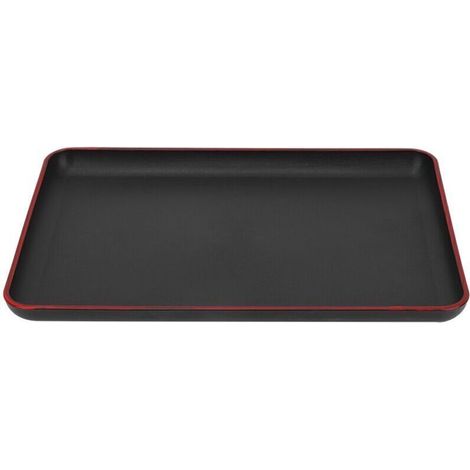 UlisemPlateau traiteur de style japonais pour Restaurant plateau de Service rectangulaire, Petit plateau Plateau antidérapant (30 x 20 cm) (1/4)