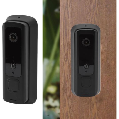 Neue H3 MINI Low Power WiFi Kabellose Video-Türklingel 720p (Schwarz) (1/5)