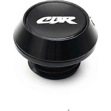 Bouchon d'huile en alliage d'aluminium modifié (noir CBR) compatible avec Honda CB650R, CBR650R, CBR400R, CB400F et CB500X. (1/5)