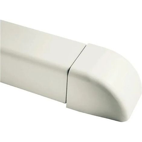 Embout de sortie de mur pour goulotte de condensation 35 mm – PVC rigide beige – Résistant aux UV – Utilisation intérieure ou extérieure – CBM