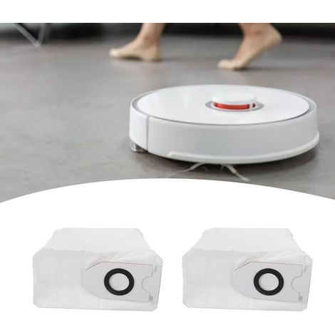 Confezione da 6 sacchetti filtro per robot aspirapolvere, compatibili con V10, V12 e W11, in tessuto non tessuto, ricambio efficiente. (1/4)