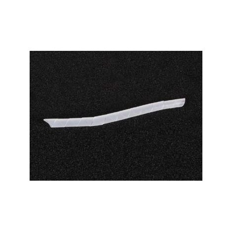 Fascia avvolgente a spirale 10m 9mm bianco trasparente (1/2)