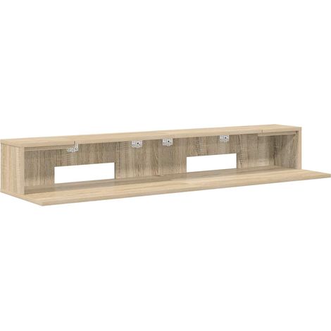 Studio Desk Sonoma 110 x 36 x 19.5 cm Engineered Wood vidaXL (1/5)