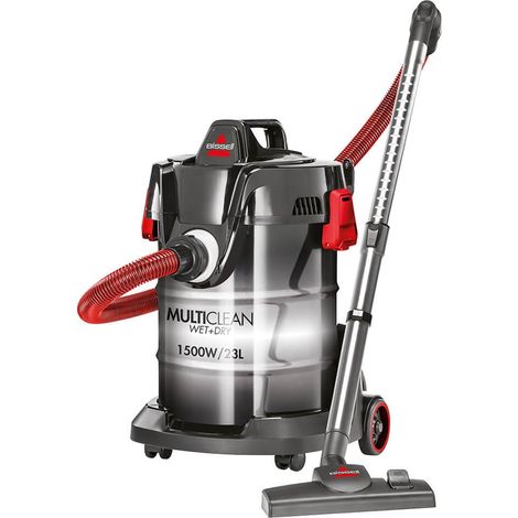 Bissell MultiClean Nass-Trockensauger 23L Schwarz Rot