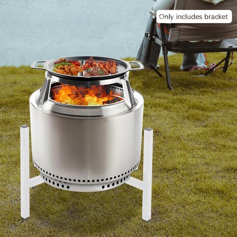 Firepit Stand for Stove, Adjustable Stand for Stove, Adjustable Fire Pit Stand