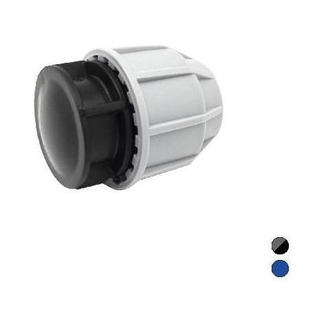 TAPPO FINE LINEA IKARO RACCORDO PER POLIETILENE Misura: Diam. 90  Blu