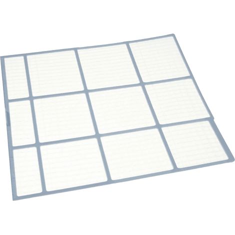 Hitachi – Filtre à air droit pour climatiseur – Dimensions 318x285mm – Compatible modèle RAS35FH6 – H500081