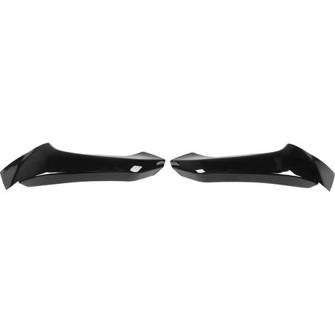Paire de spoilers latéraux avant pour BMW X3 F25 M Sport 2014-2017, lèvres de pare-chocs gauche et droite, finition noir brillant, kit de style auto (1/5)