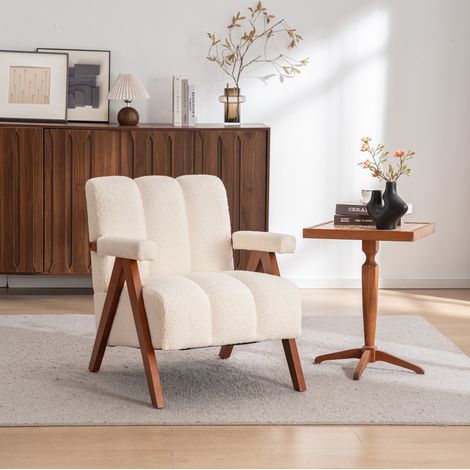 Esstisch mit Stauraum rund 115 cm MDF Walnuss OKMYHOME (1/5)