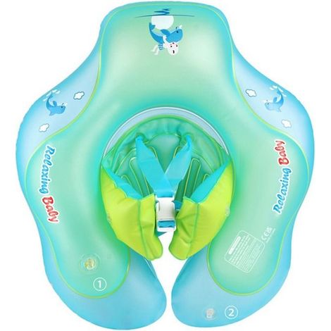 Bouée de natation pour bébé, bouée gonflable pour aisselles, taille L [6-36 mois, 16-26 kg] (1/4)