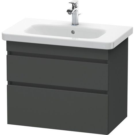 Duravit DuraStyle, mueble bajo pared 6481, 2 cajones, 730mm, para (1/2)