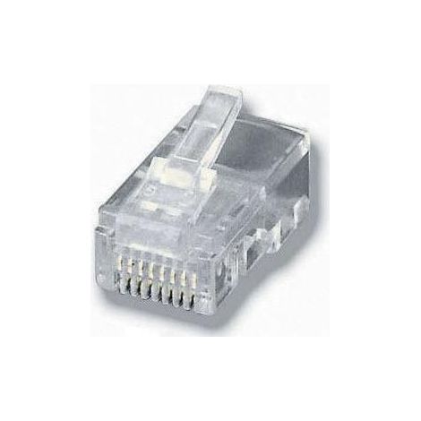 Kit 100 connettori rj45 equip telefonia 121151 (1/2)