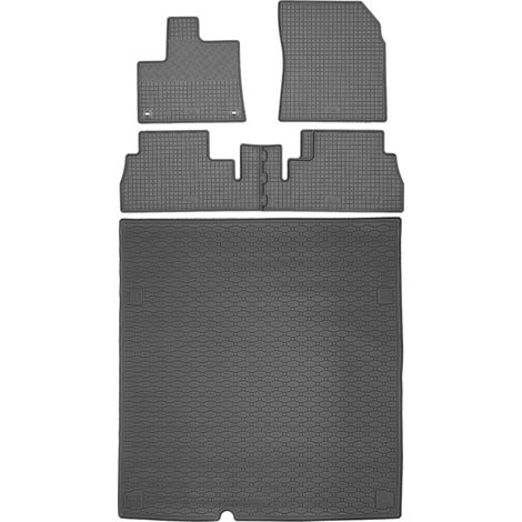 Citroen Berlingo III Kombivan ab 06.2018 SET - Gummi-Automatten + Kofferraummatte
