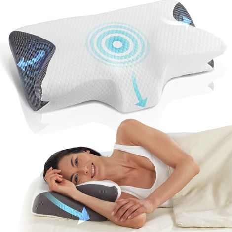 Maximex Cuscino Ergonomico Viola (1/5)