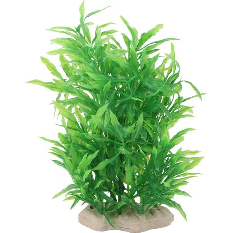 Plante d'eau d'algues, herbe de plante d'aquarium pour les décorations de paysage d'aquarium en plastique