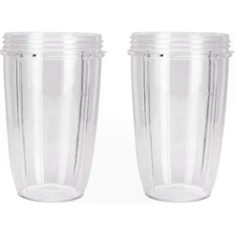 Gobelets de rechange sans BPA pour mixeurs individuels, lot de 2 récipients portables (1/5)