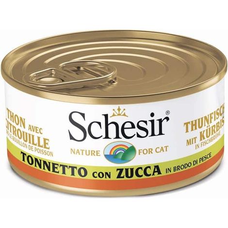 Umido Gatto - Schesir Lattina 70 gr Tonno e Zucca