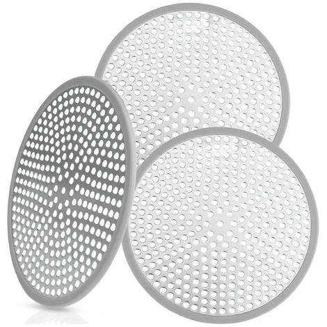 Pieces Shower Hair Catcher, Shower Bathtub Hair Filter 118 mm/ 4.65", Shower Grate, Anti Hair Bathtub Filter, Anti Hair Bathtub Grate, for Kitchen, Bathroom Shower (1/5)
