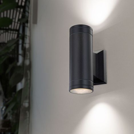 Lampada da parete a LED da 9 watt per illuminazione da parete da giardino in alluminio su giù per esterni (1/5)