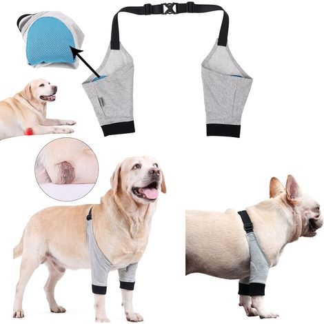 Filiyano-Protections pour pattes de chiots, protections souples pour les pattes avant de chiens, protections pour pattes d'animaux de compagnie (1/5)