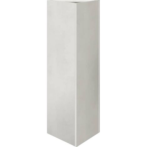 Maison Exclusive - Pflanzkübel Dreieckig 30x26x75 cm Edelstahl (1/5)
