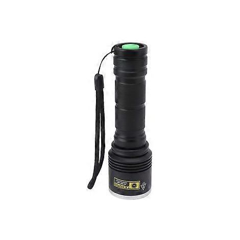 UV-Taschenlampe mit LED (365 nm) und Schwarzlichtfunktion, Gehäuse aus Aluminiumlegierung, 40 W, 1800 mW (1/5)