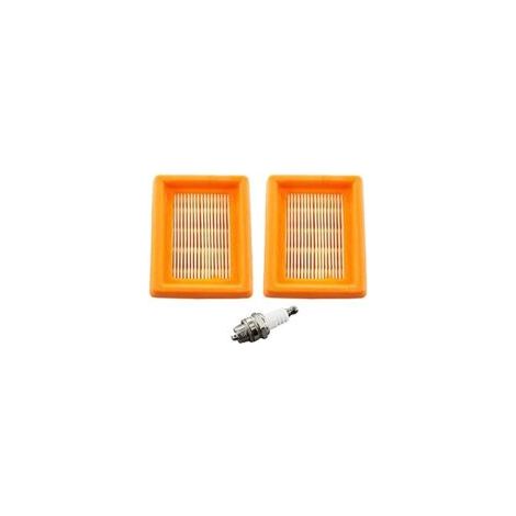 Filtre à air Bougie dallumage pour Stihl FS120 FS200 FS250 FS300 FS350 FS400 FS450 FS480 BT120 BT121 BT130 Débroussailleuse 4134 141 0300