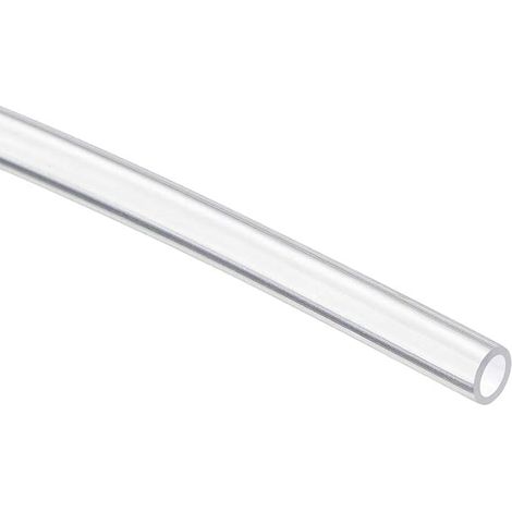 Silicone Hose 1/16 inches (1.5 mm) ID x 3/32 inches (2.5 mm) OD 3.3 feet (1 m) Silicone Rubber Tube Air Tube for Pump Transfer Transparent (1/5)