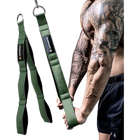 Rope Pour Câble - Corde À Triceps Avec Poignées En Néoprène - Compatible Avec Système De Poulie Universel - 1 Pièce (1/3)