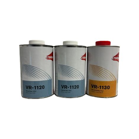 CROMAX VR1120  LITRI 2 KIT TRASPARENTE PRONTO ALL'USO