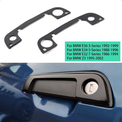 Guarnizione in gomma per maniglia esterna della portiera, guarnizioni per maniglia della portiera per E36 Serie 3, E34 Serie 5, E32 Serie 7, 2 porte (1/4)