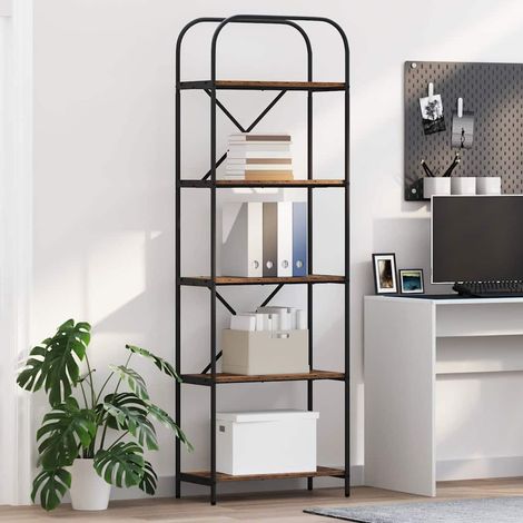 Bücherregal Altholz 60 x 30 x 183 cm Holzwerkstoff