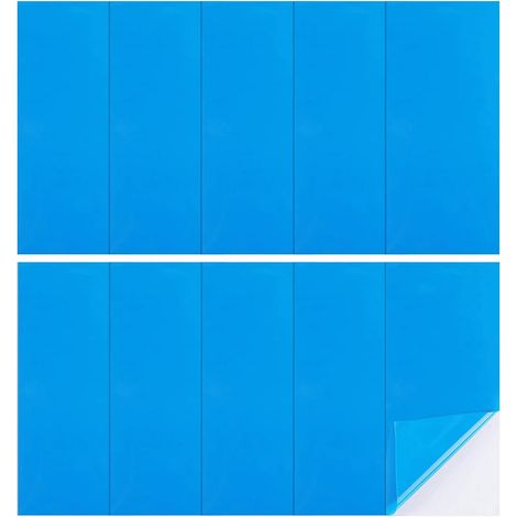 Pool-Flicken, 10-teilig, selbstklebendes Reparaturset für Pool-Flicken, PVC-Flicken zur Reparatur von aufblasbaren Booten, Kajaks, aufblasbaren Pools, Wasserbetten (1/5)