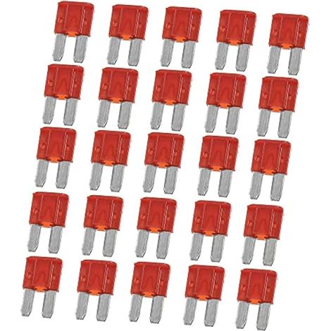 A Fusibles Minis Lame 25Pcs Pour Voiture 10A (1/4)