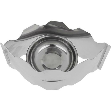 Réchaud à alcool pliable, réchaud de cuisine d'extérieur, sac à dos de camping et de pique-nique, lampe pour réchaud pliable, pare-brise de rechange (1/5)