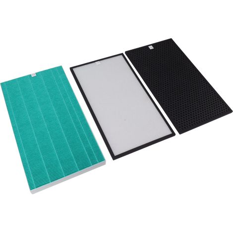 Lot de 2 filtres de rechange purificateur d'air, élimine PM2.5 et odeurs, filtre HEPA haute efficacité pour AP3008FH (1/5)