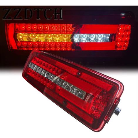 Feu arrière gauche à LED pour MAN TGX/TGS/TGL/TGM 24 V, 7 fonctions, homologation E