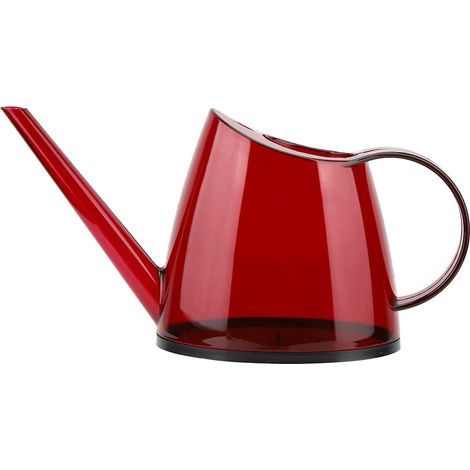 Pulvérisateur de fleurs de jardin découvert à la mode, bec Long, arrosoir couleur bonbon, 1,2 l (rouge) (1/5)