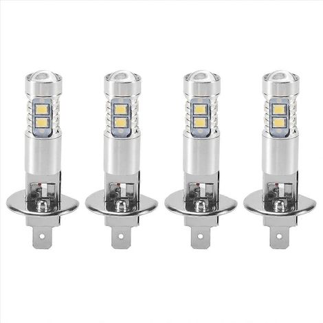 Stück H1 LED-Scheinwerfer-Nebelscheinwerferlampen 6000K Superweiß 200WJXLGV (1/5)