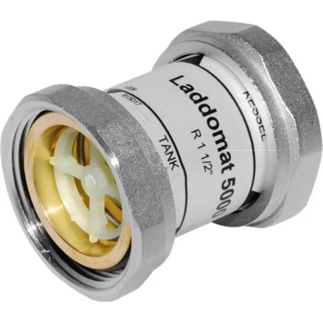 Laddomat® 5000 Doppelrückschlagventil 1 1/2" Messing verhindert