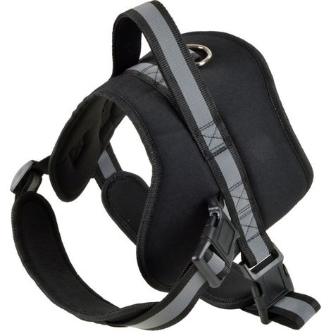 Harnais Chien XL Réglable "Essentiel" 115cm Noir (1/2)