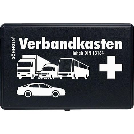 Söhngen KFZ Trousse de secours noire compacte voiture (1/4)