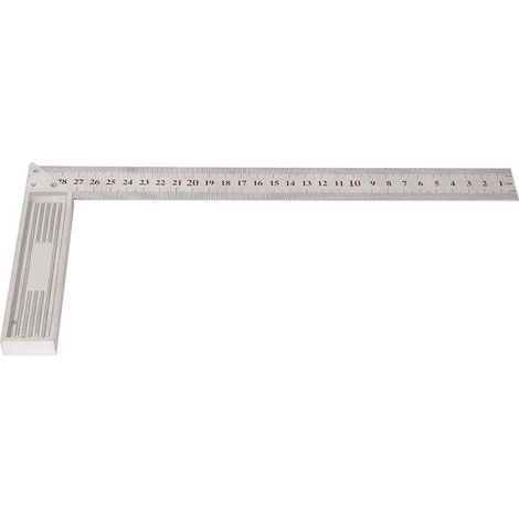 Règle à bord droit à 90 degrés en alliage d'aluminium de 30 cm, règle à Angle droit (plus épaisse) (1/5)