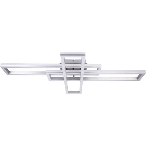 Plafonnier LED CCT Dimmable avec Rétroéclairage RGB Multicolore et Télécommande 95 cm - PANGIVO (1/5)