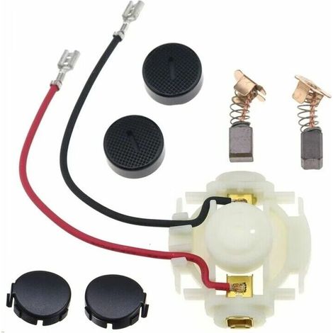 Ensemble de porte-balais en carbone pour Makita CB-430/BGA450/BGA452/DGA452/GA400BGA402/GA400D - RWDivers accessoire et consommable pour outil électroportatif (1/5)