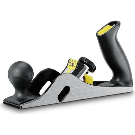 Stanley – Rabot à main métallique à lames interchangeables – Largeur de lame 50mm – Longueur de lame 260mm – Pour bois dur