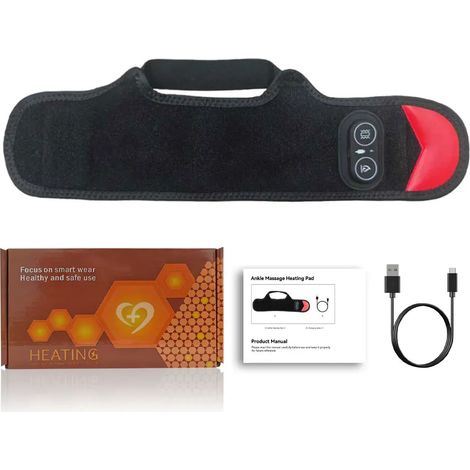 (2) Massage vibrant des pieds, chauffage rapide, luminothérapie rouge, soulagement de la fatigue (1/5)